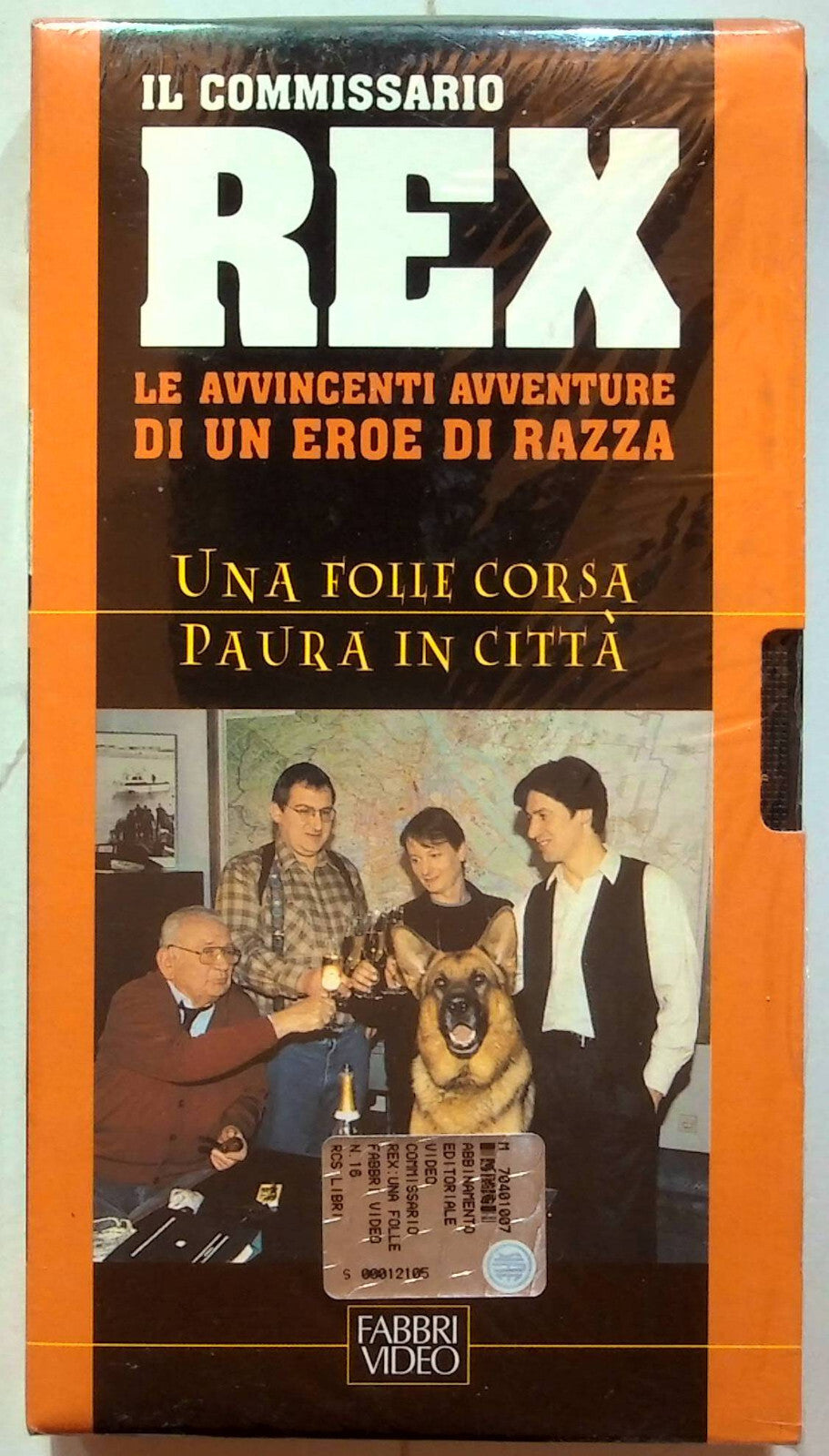 EBOND Il Commissario Rex Una Folle Corsa - Paura In Citta Editorialevhs VH001123