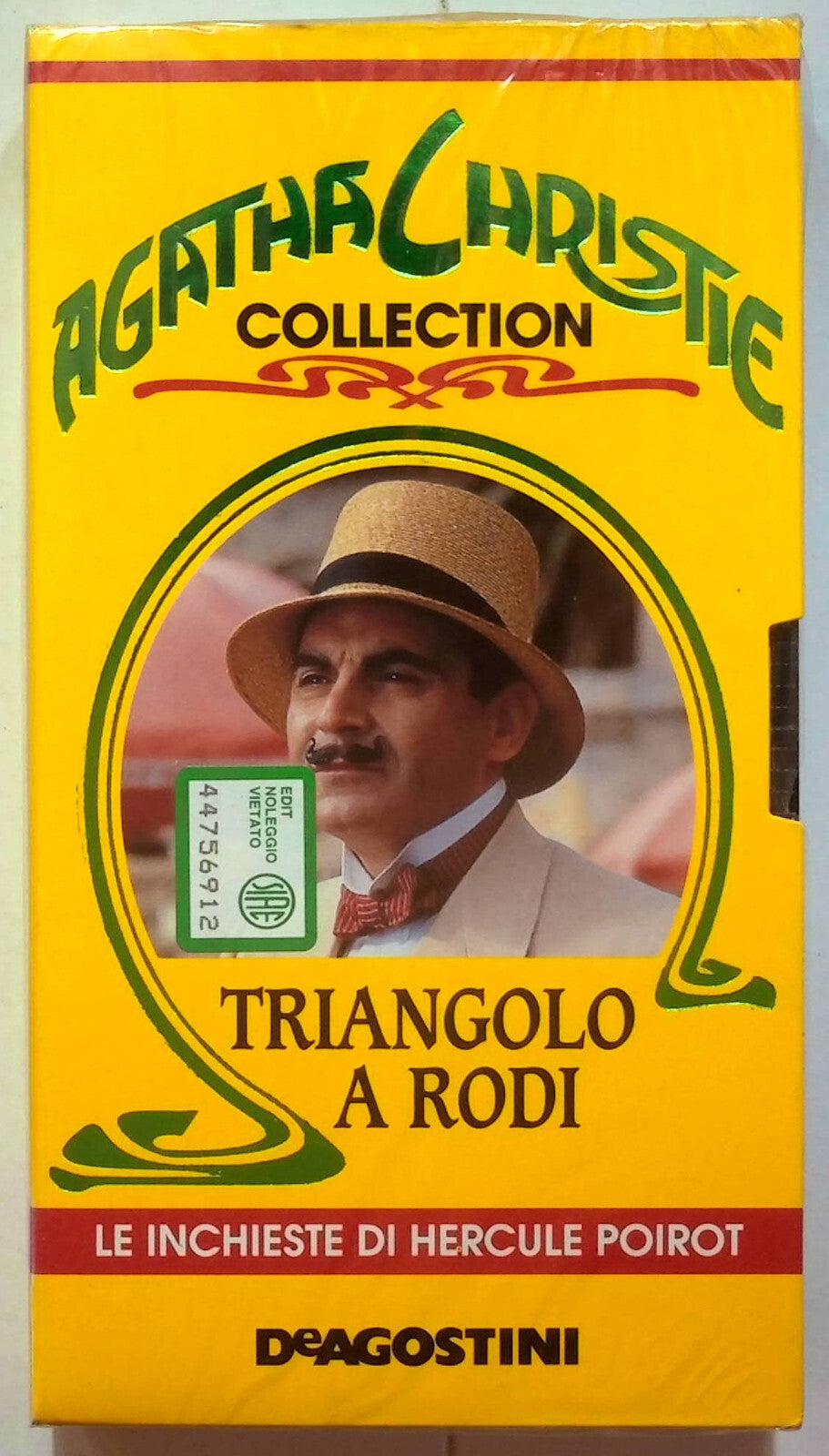 EBOND Triangolo A Rodi - Agatha Christie - Editoriale VHS VH001171