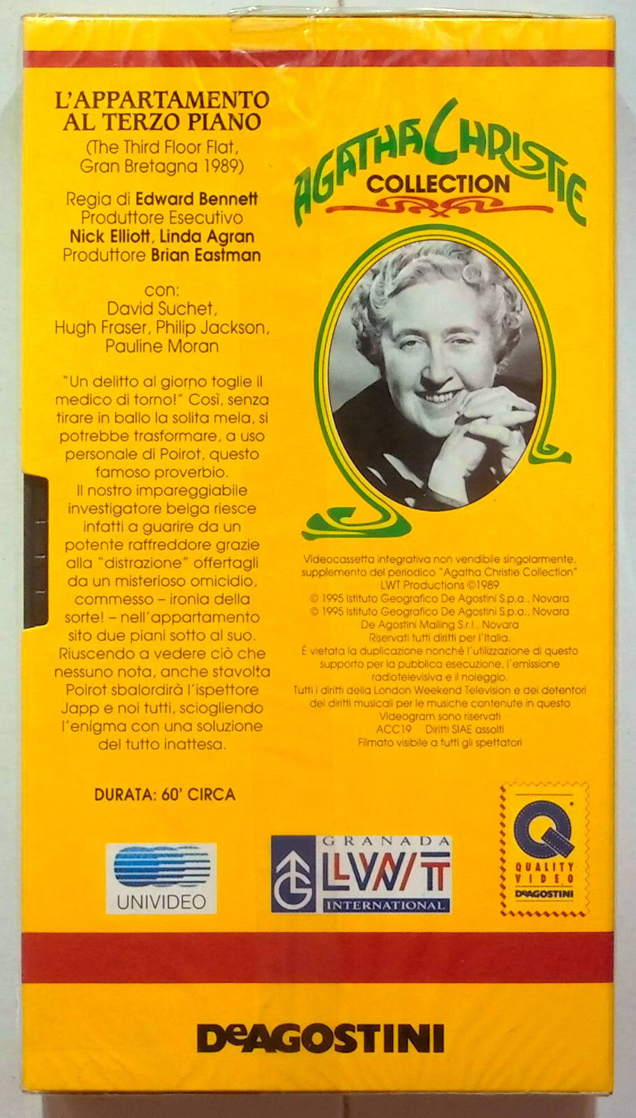 EBOND L'appartamento Al Terzo Piano - Agatha Christie - Editoriale VHS VH001172