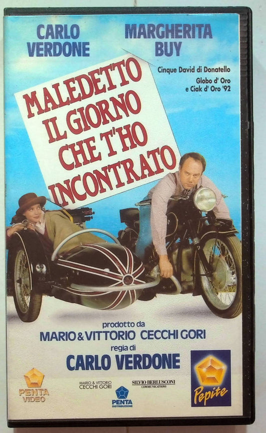 EBOND Maledetto Il Giorno Che T'ho Incontrato VHS VH001179