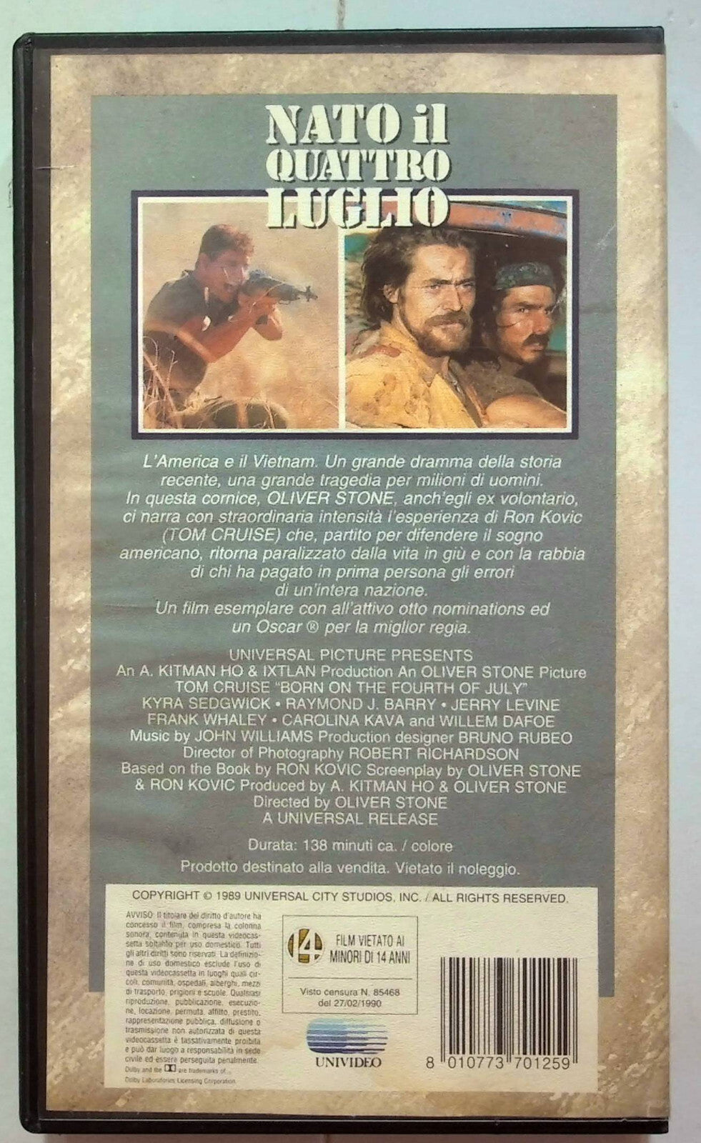 EBOND Nato Il Quattro Luglio VHS VH001186