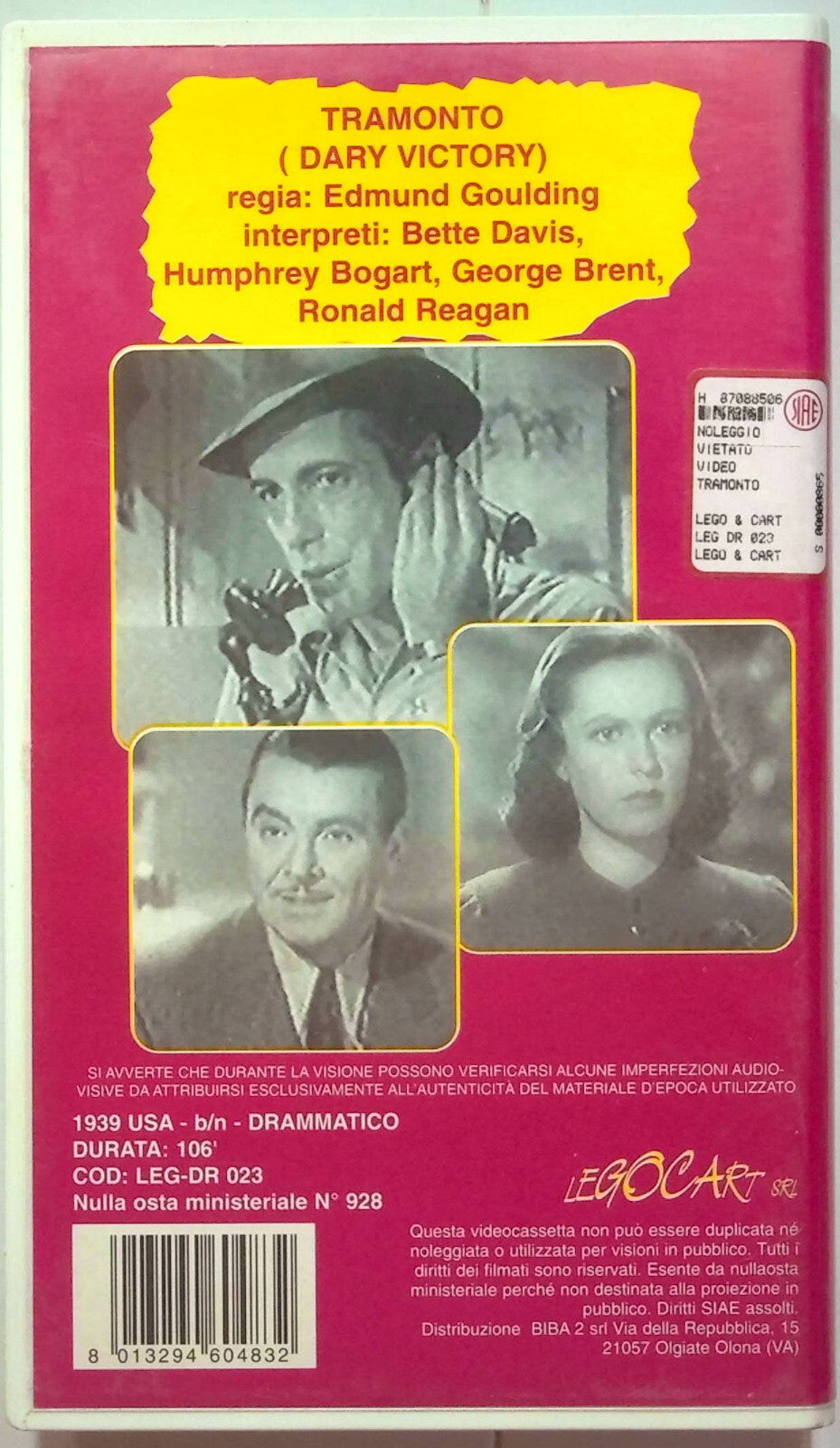 EBOND Tramonto VHS VH001211