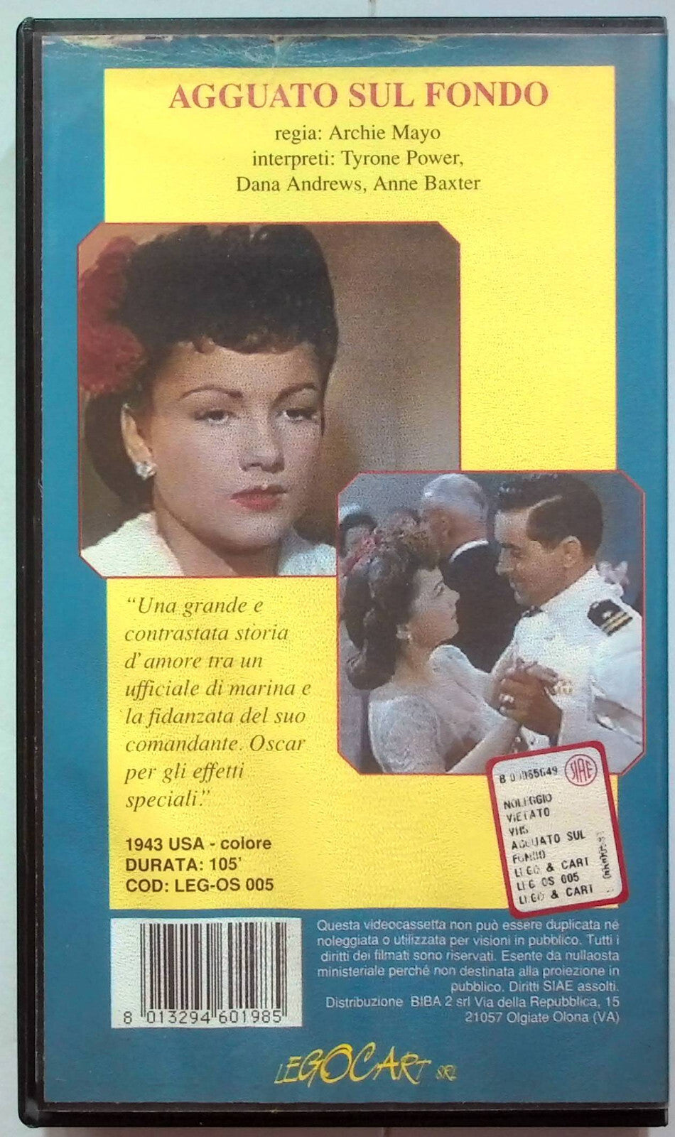 EBOND Agguato Sul Fondo VHS VH001219