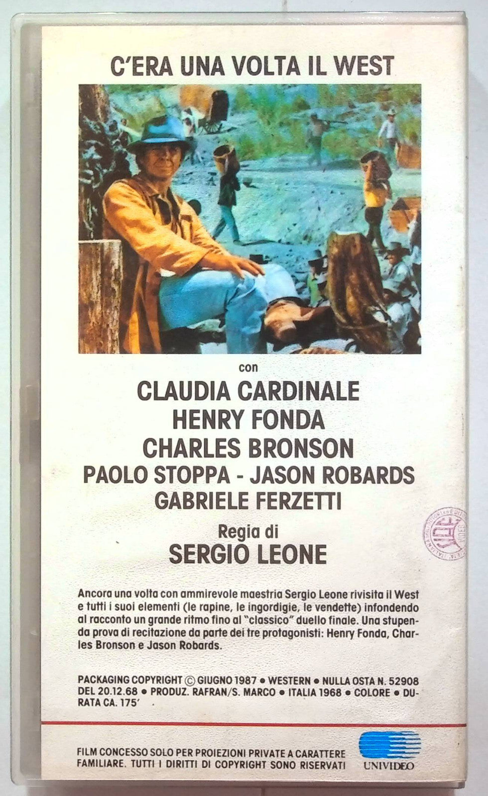 EBOND C'era Una Volta Il West VHS VH001233