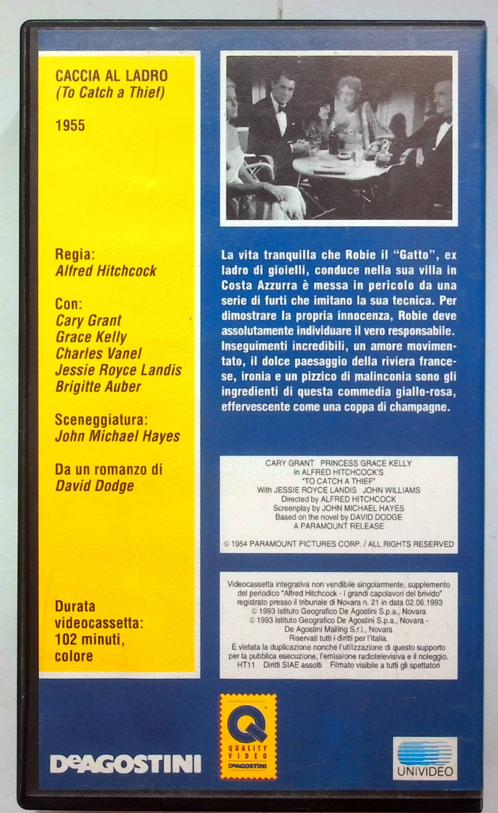 EBOND Caccia Al Ladro Editoriale VHS VH001259