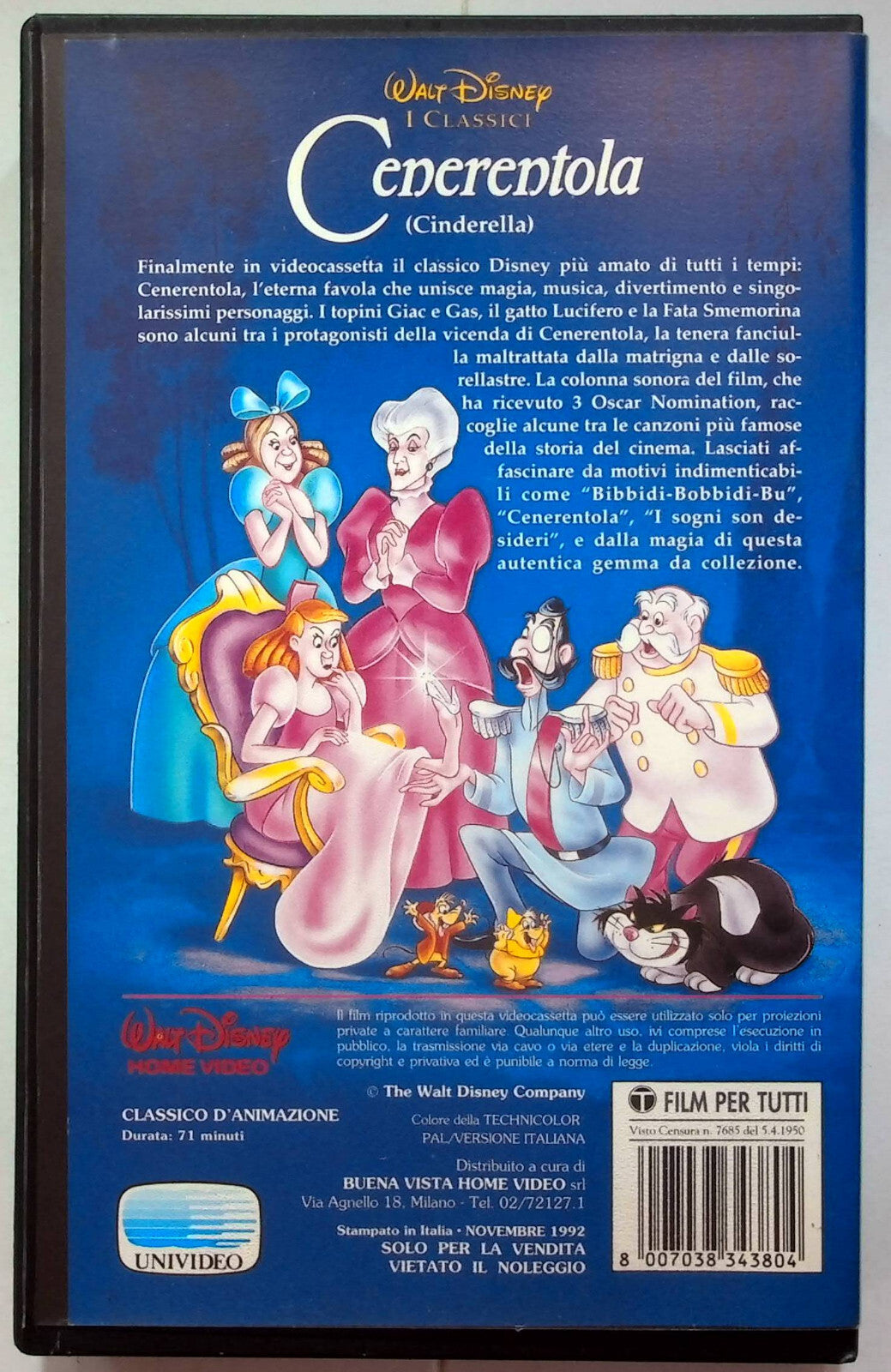 EBOND Cenerentola - I Classici Walt Disney VHS VH001267