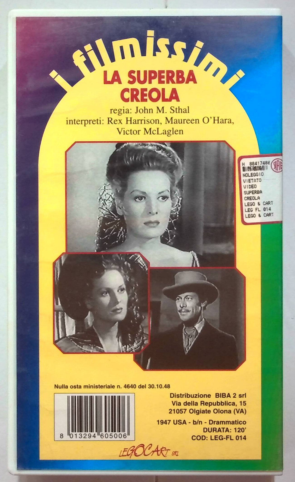 EBOND La Superba Creola VHS VH001275