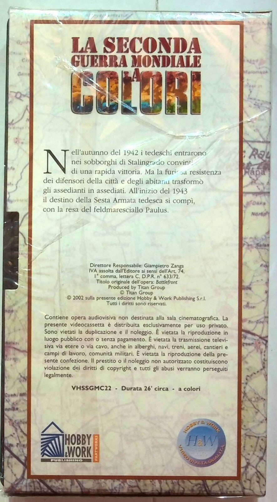 EBOND La Seconda Guerra Mondiale Stalingradolassedio Piu Lungo Edit.vhs VH001284