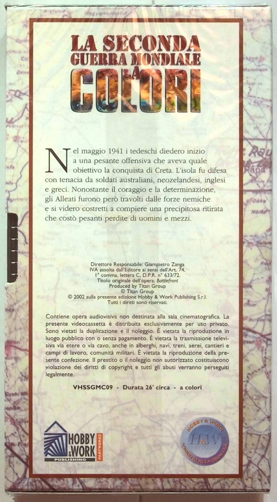 EBOND La Seconda Guerra Mondiale - Operazione Mercury - Editoriale VHS VH001314