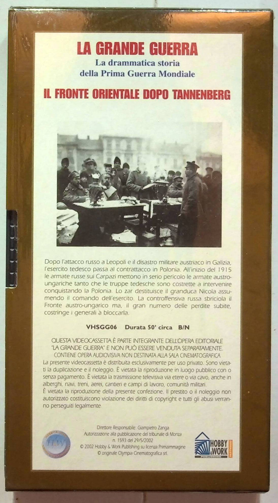 EBOND La Grande Guerra Il Fronte Orientale Dopo Tannenberg Edit. VHS VH001322
