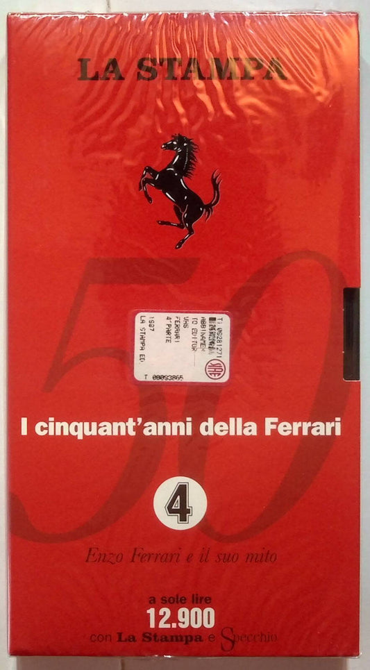 EBOND I 50 Anni Della Ferrari Enzo Ferrari E Il Suo Mito Vol4 Edit. VHS VH001334