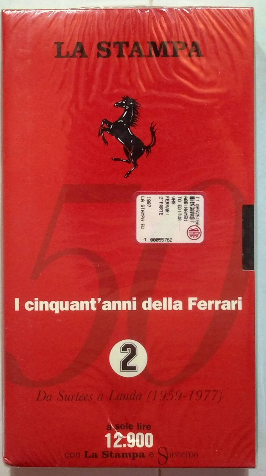 EBOND I 50 Anni Della Ferrari Da Surtes a Lauda 1959/77 Vol.2 Edit. VHS VH001336