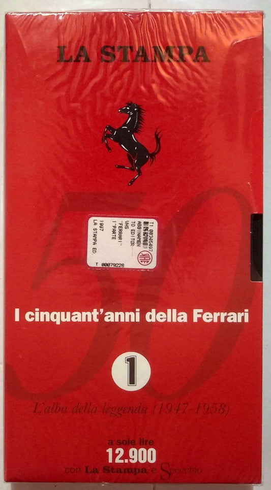 EBOND I 50 Anni Ferrari L'alba Della Leggenda 1947/58 Vol.1 Edit. VHS VH001337