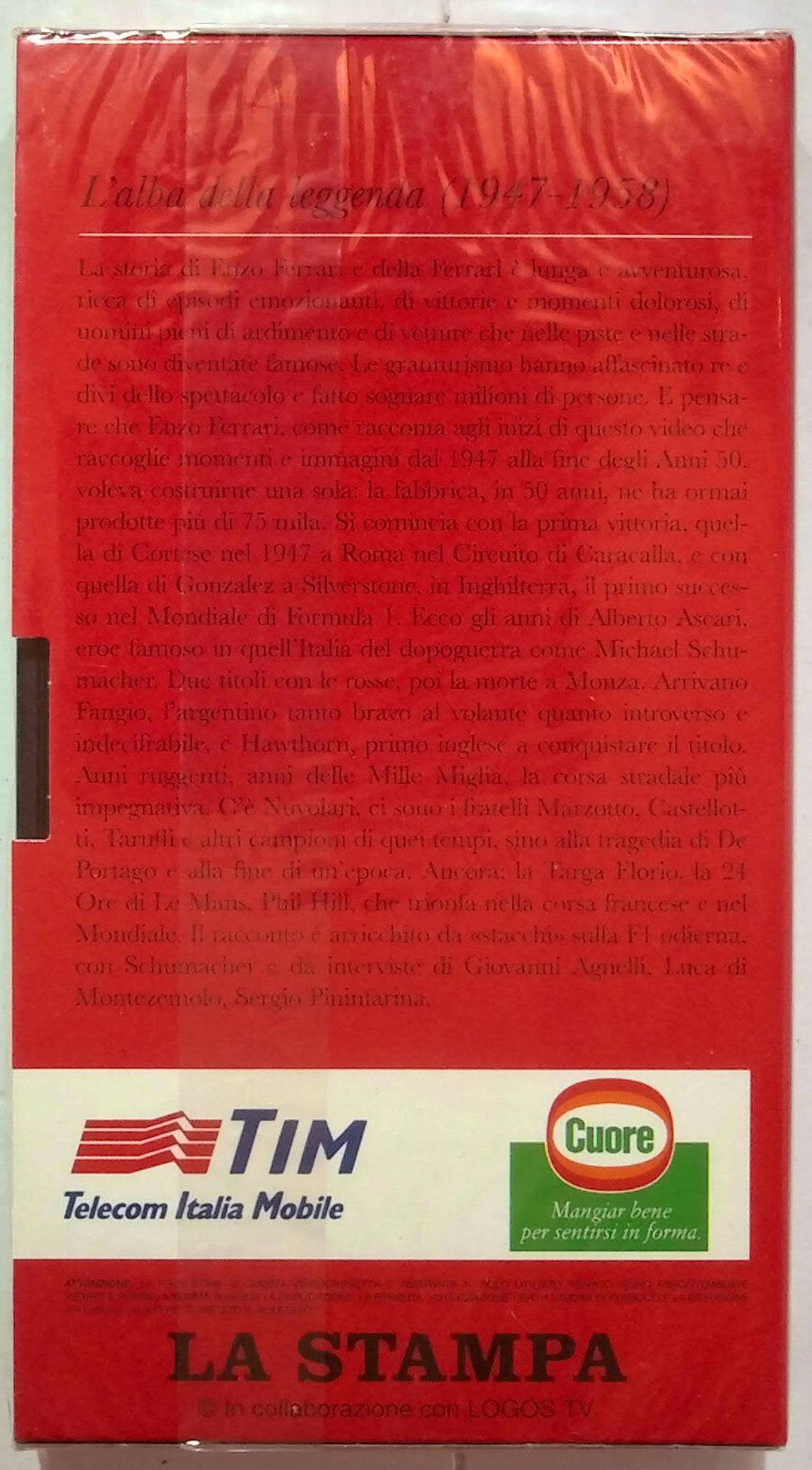 EBOND I 50 Anni Ferrari L'alba Della Leggenda 1947/58 Vol.1 Edit. VHS VH001337
