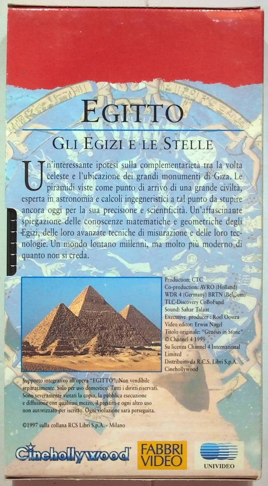 EBOND Egitto - Gli Egizi e Le Stelle Volume 10 Editoriale VHS VH001342
