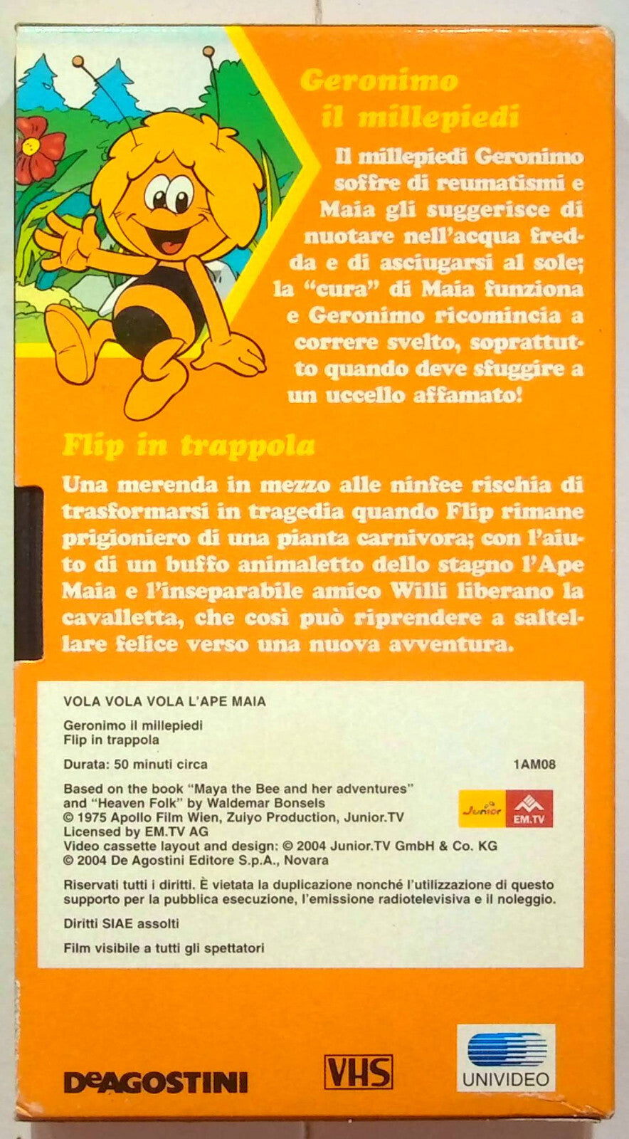 EBOND L'ape Maia Volume 8 Editoriale VHS VH001357