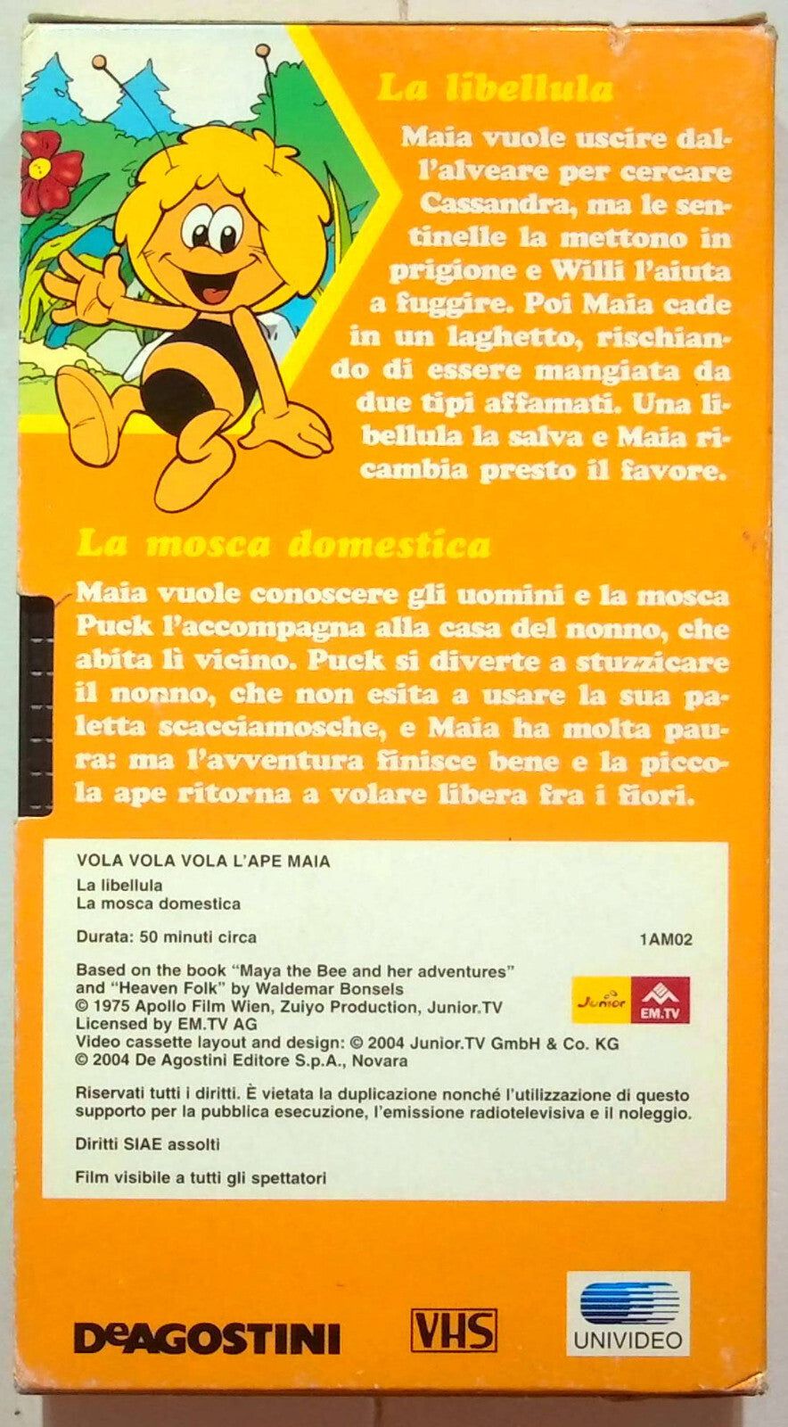 EBOND L'ape Maia Volume 2 Editoriale VHS VH001367