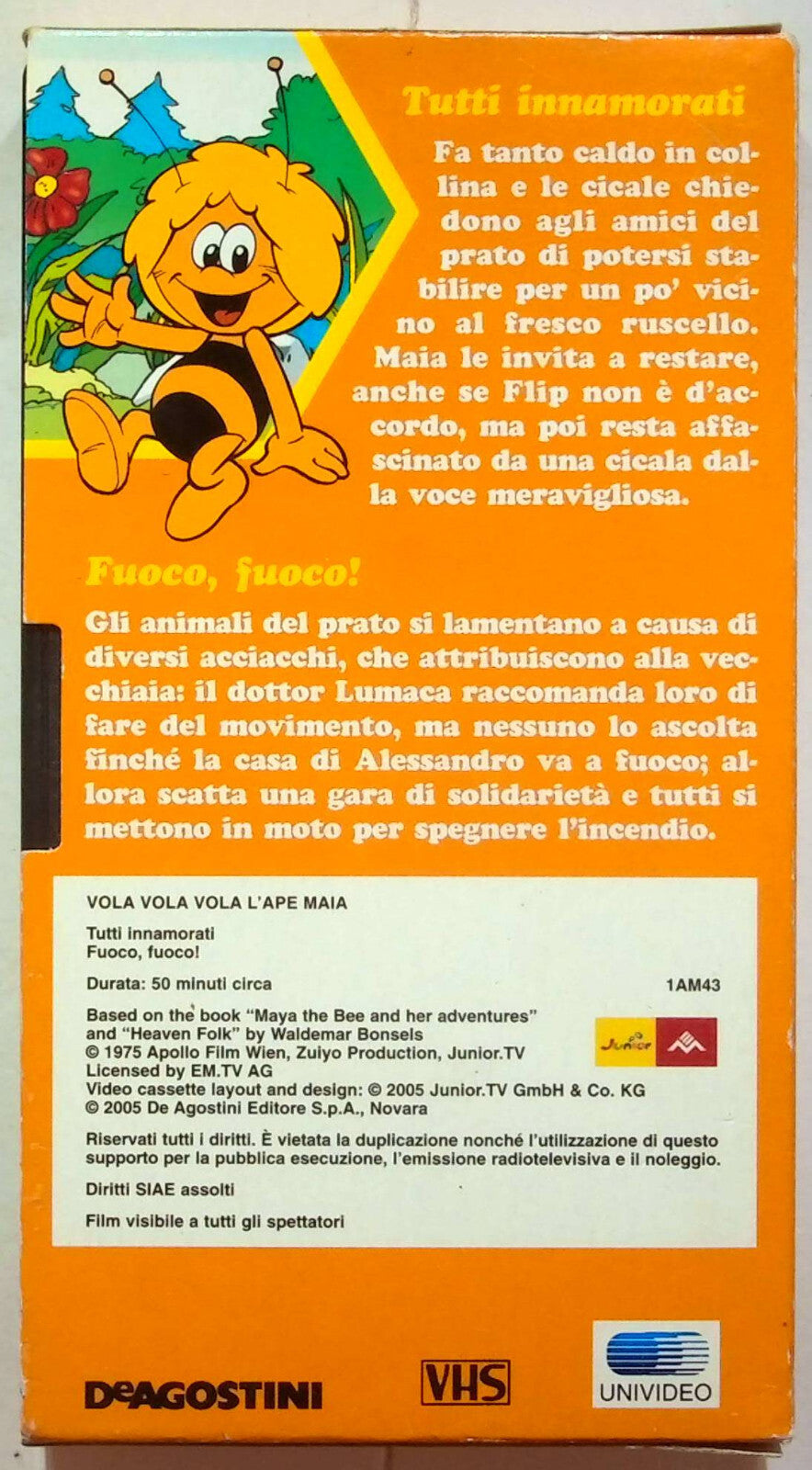 EBOND L'ape Maia Volume 43 Editoriale VHS VH001370