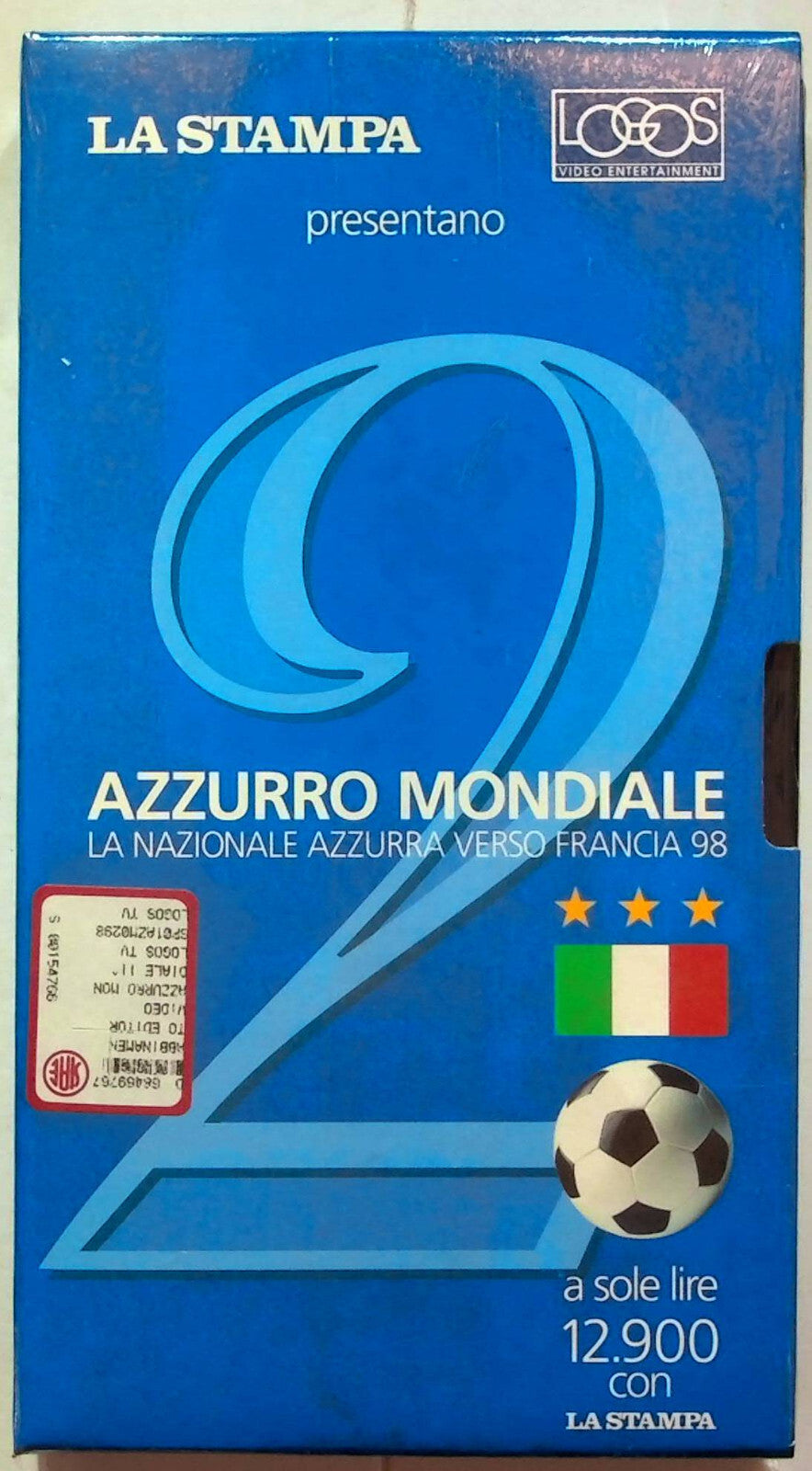 EBOND La Nazionale Azzurra Verso Francia 98 Volume 2 Editoriale VHS VH001383