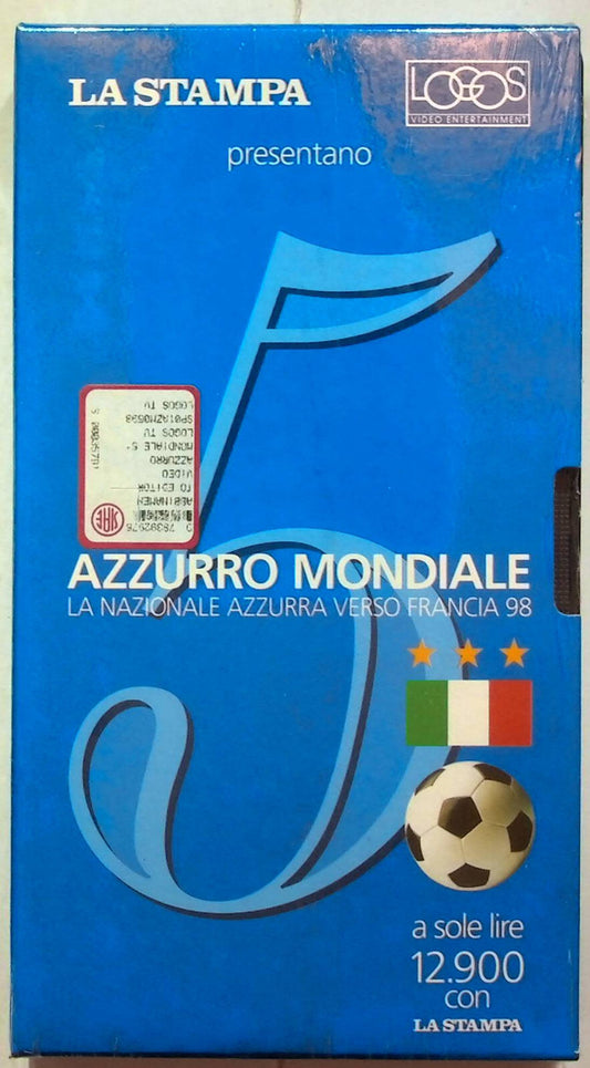 EBOND La Nazionale Azzurra Verso Francia 98 Volume 5 Editoriale VHS VH001386