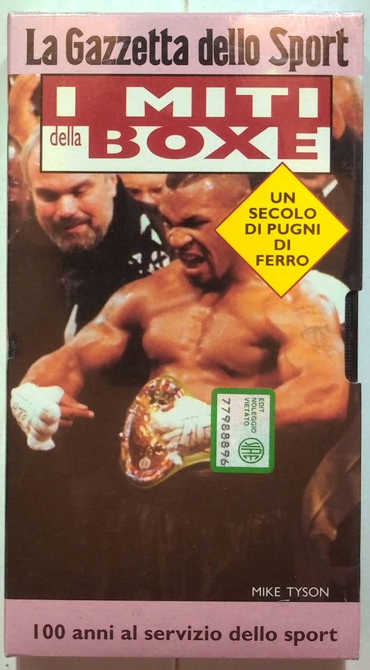 EBOND I Miti Della Boxe - Un Secolo Di Pugni Di Ferro Editoriale VHS VH001410
