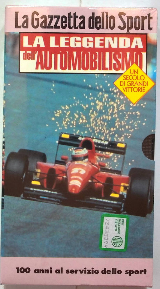 EBOND La Leggenda Dell'automobilismo Un Secolo Di Vittorie Edit. VHS VH001415