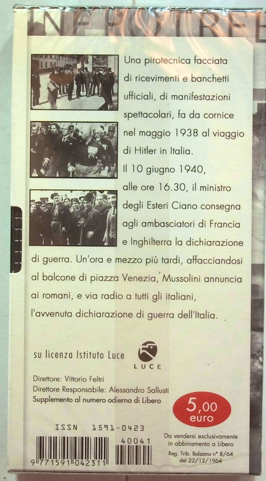 EBOND Storia Del Fascimo Volume 4 Editoriale VHS VH001425