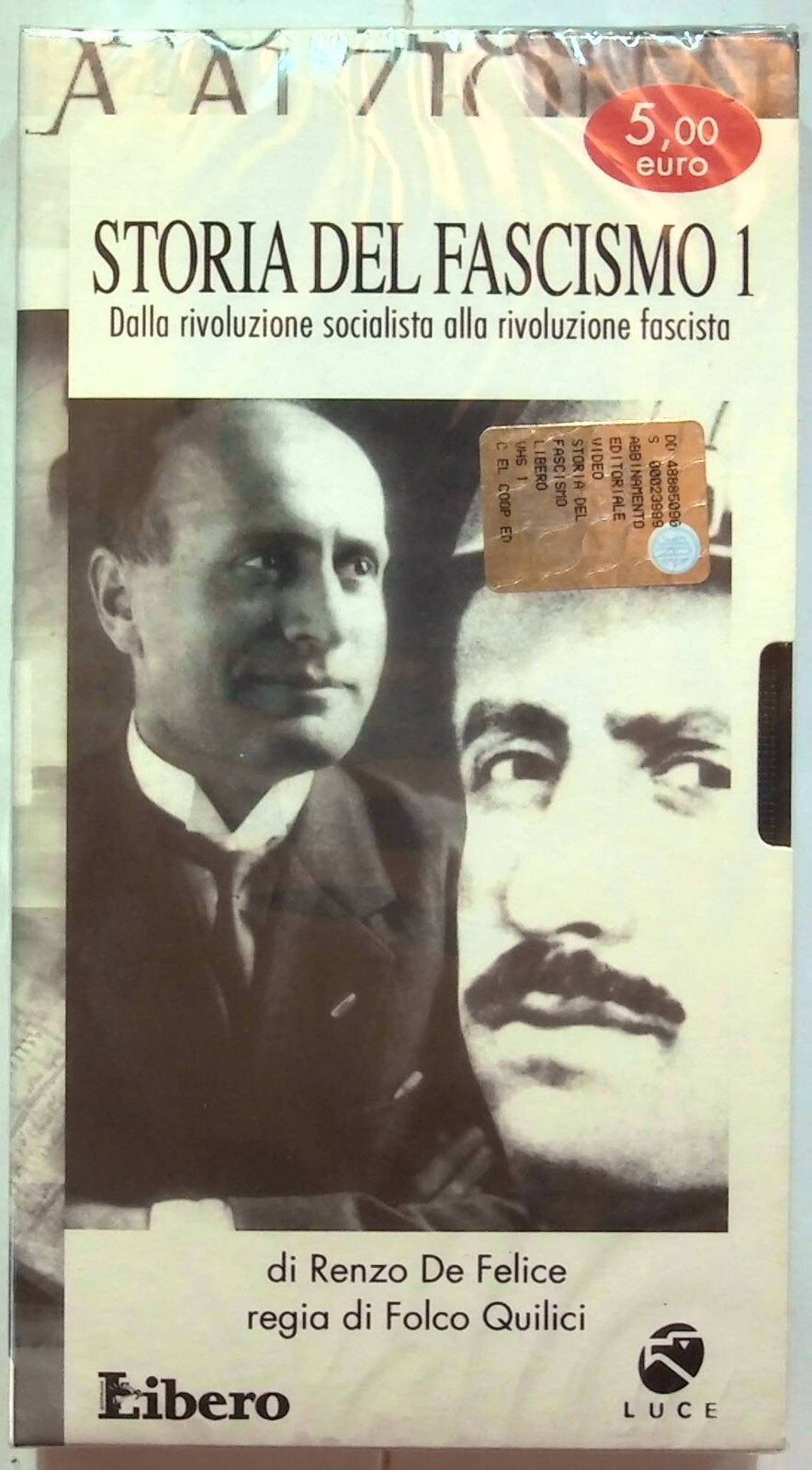 EBOND Storia Del Fascimo Volume 1 Editoriale VHS VH001428