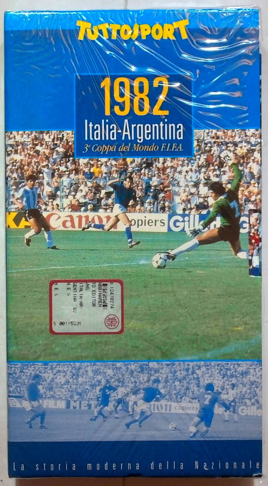 EBOND 1982 Italia-argentina 3a Coppa Del Mondo F.i.f.a. Editoriale VHS VH001437