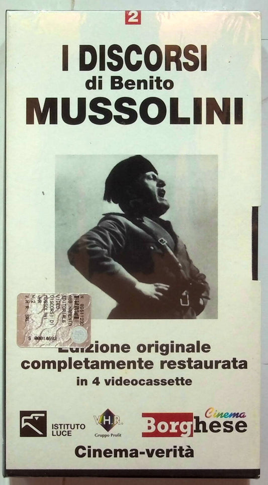 EBOND I Discorsi Di Benito Mussolini Volume 2 Editoriale VHS VH001453
