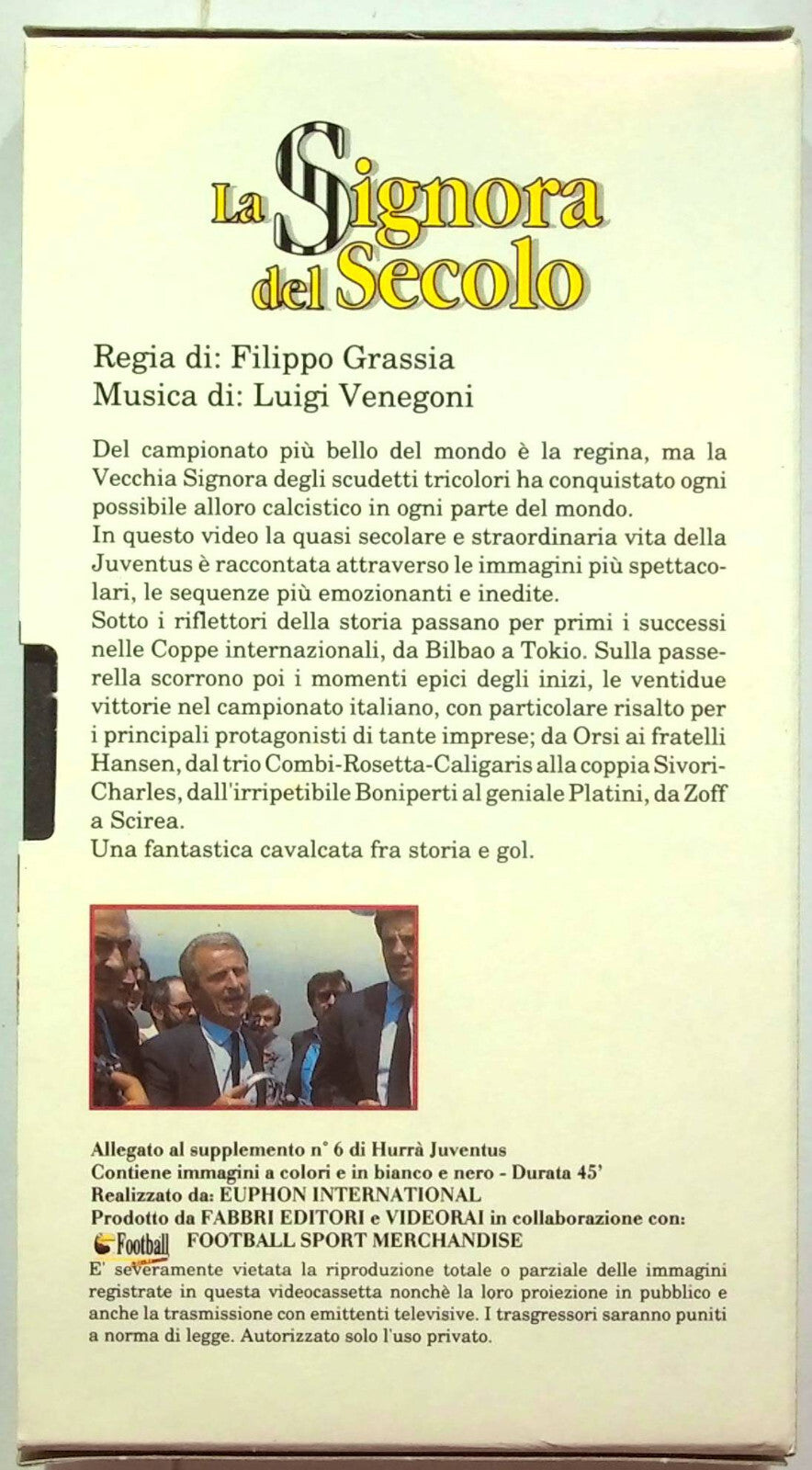 EBOND Hurra Juventus - La Signora Del Secolo Editoriale VHS VH001471