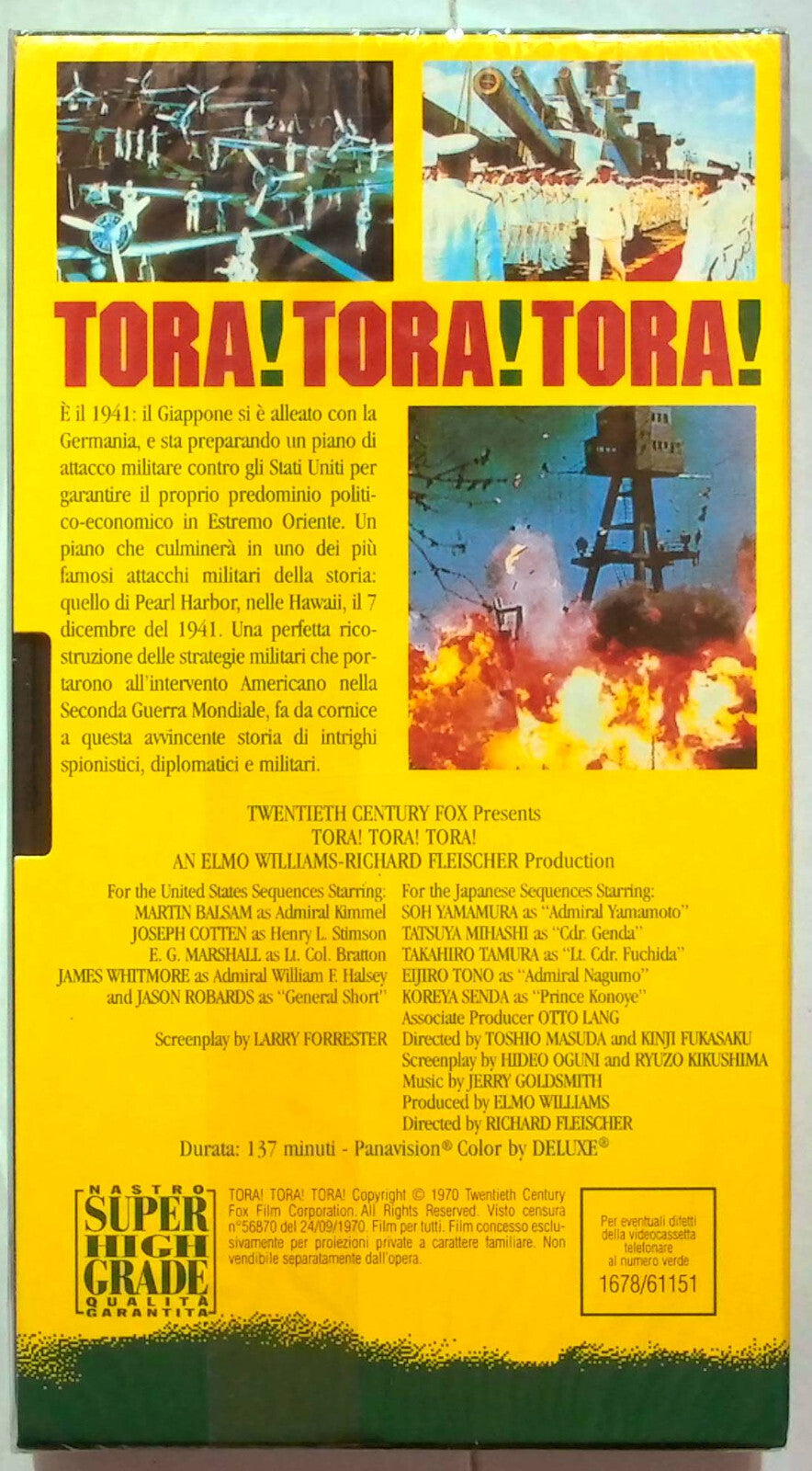 EBOND Tora!tora!tora! Editoriale VHS VH001520