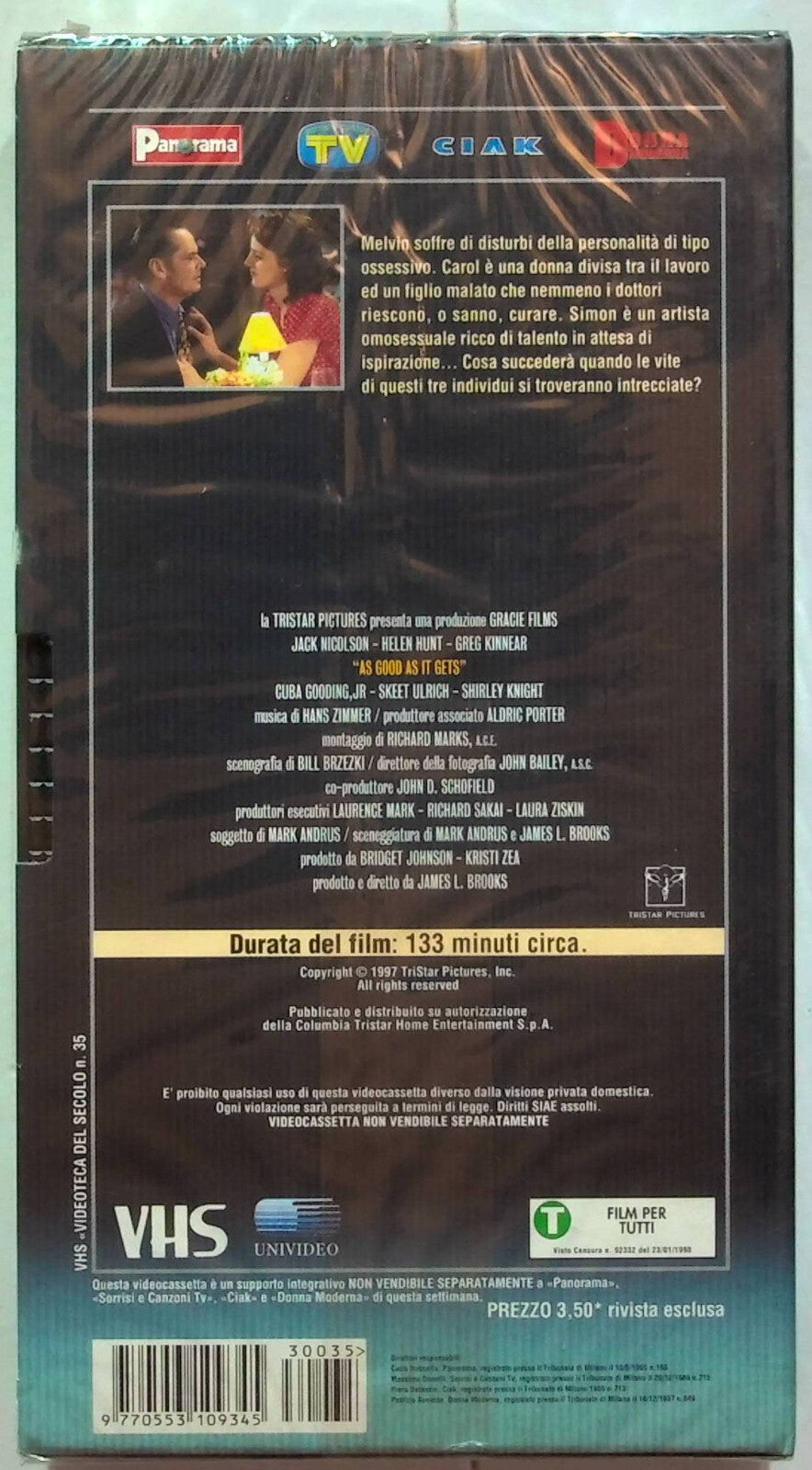 EBOND Qualcosa e Cambiato Editoriale VHS VH001531