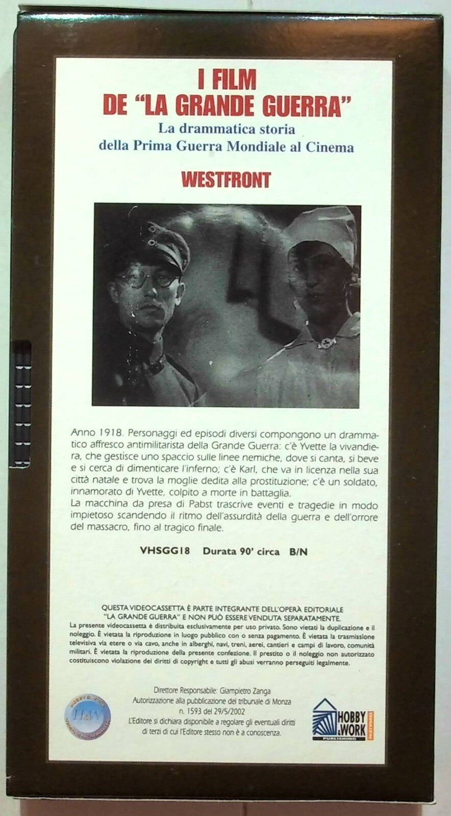 EBOND Westfront Editoriale VHS VH001534
