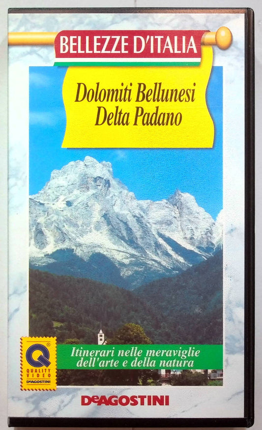 EBOND Bellezze D'italia Dolomiti Bellunesi Delta Padano Editoriale VHS VH001562