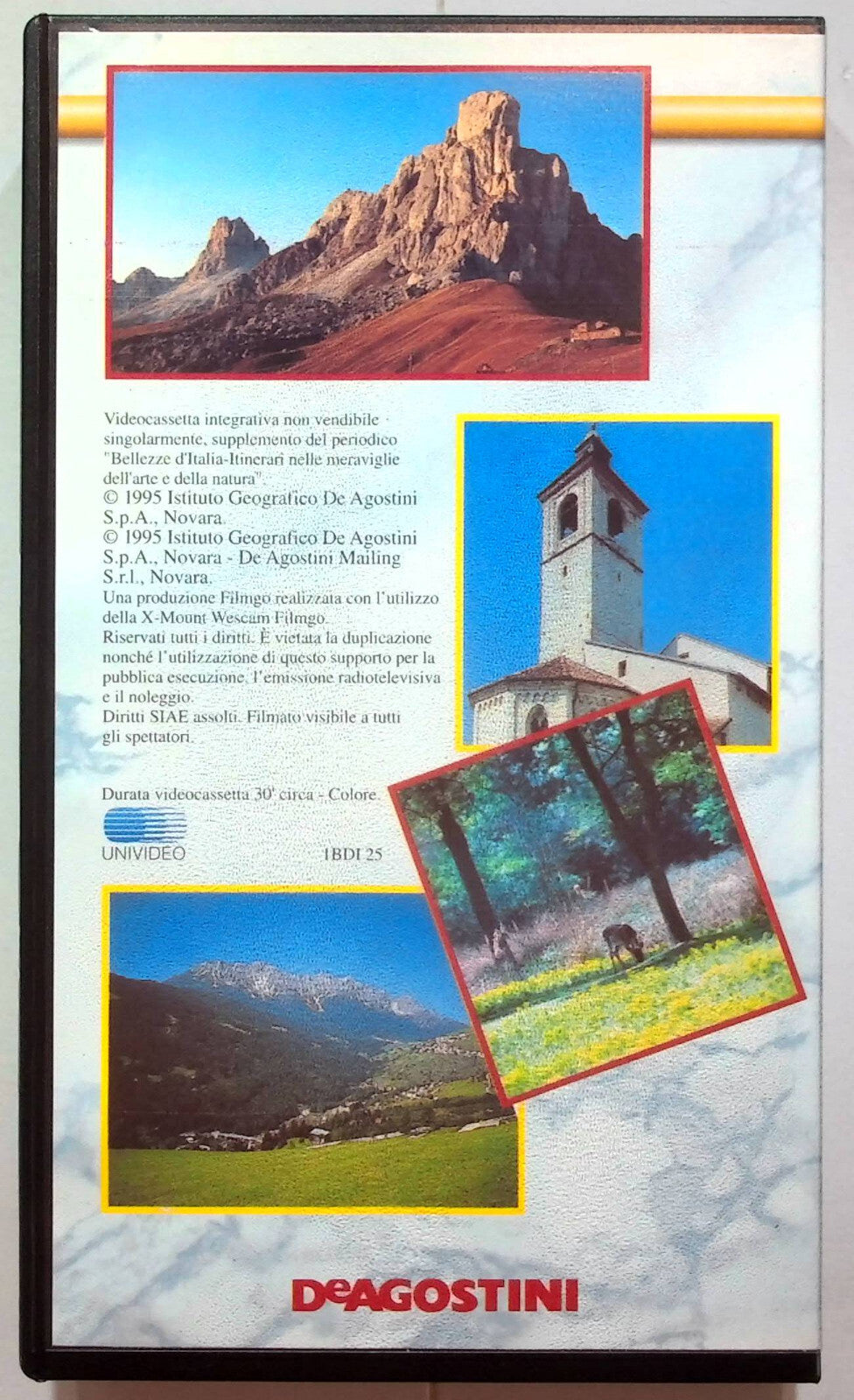 EBOND Bellezze D'italia Dolomiti Bellunesi Delta Padano Editoriale VHS VH001562