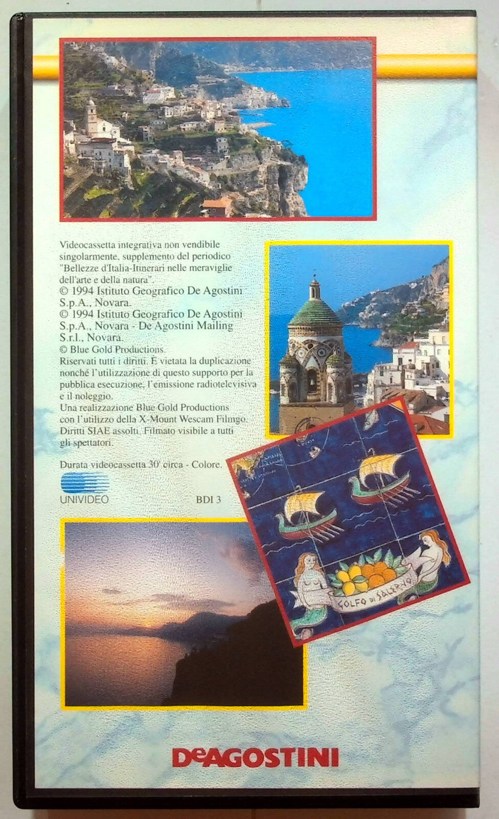 EBOND Bellezze D'italia Penisola Sorrentina e Cost. Amalfitana Edit.vhs VH001574