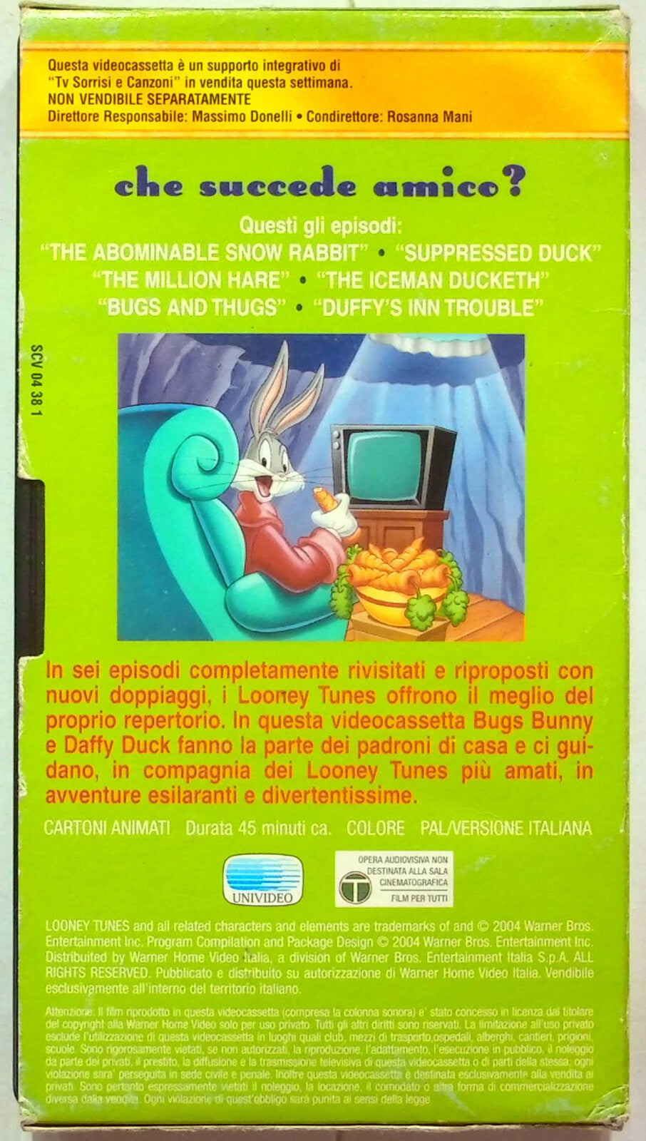 EBOND Bugs Bunny & Daffy Cuck - Che Succede Amico Editoriale VHS VH001603