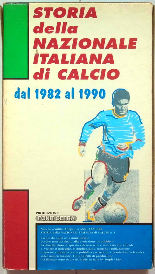 EBOND Storia Della Nazionale Italiana Di Calcio 1982-1990 V.1 Edit. VHS VH001605