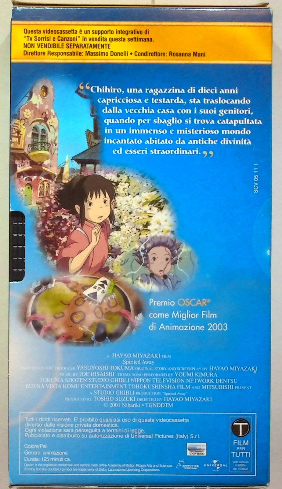 EBOND La Citta Incantata Editoriale VHS VH001606