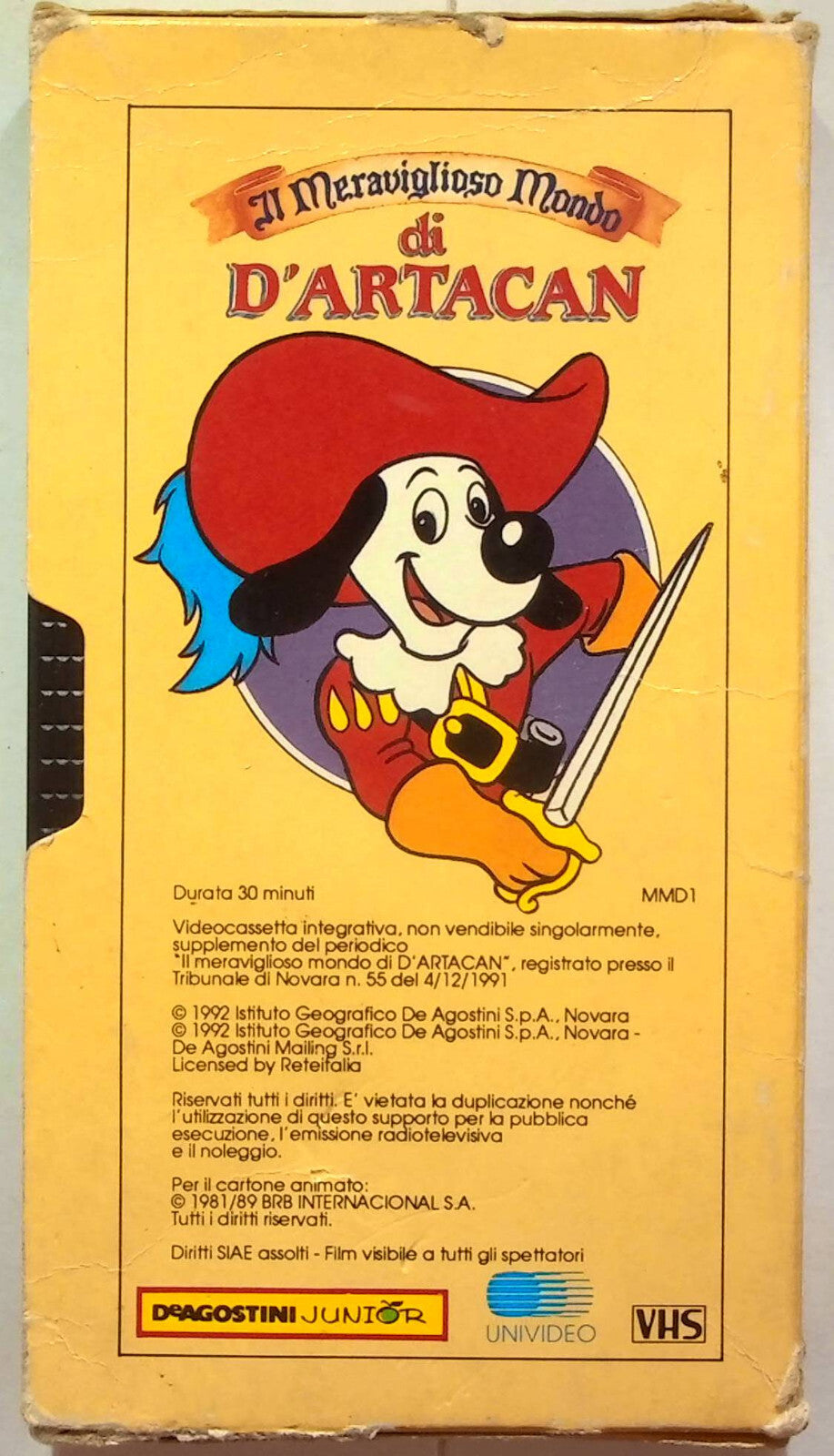 EBOND D'artacan Parte - Il Meraviglioso Mondo Di D'artacan Edit. VHS VH001607