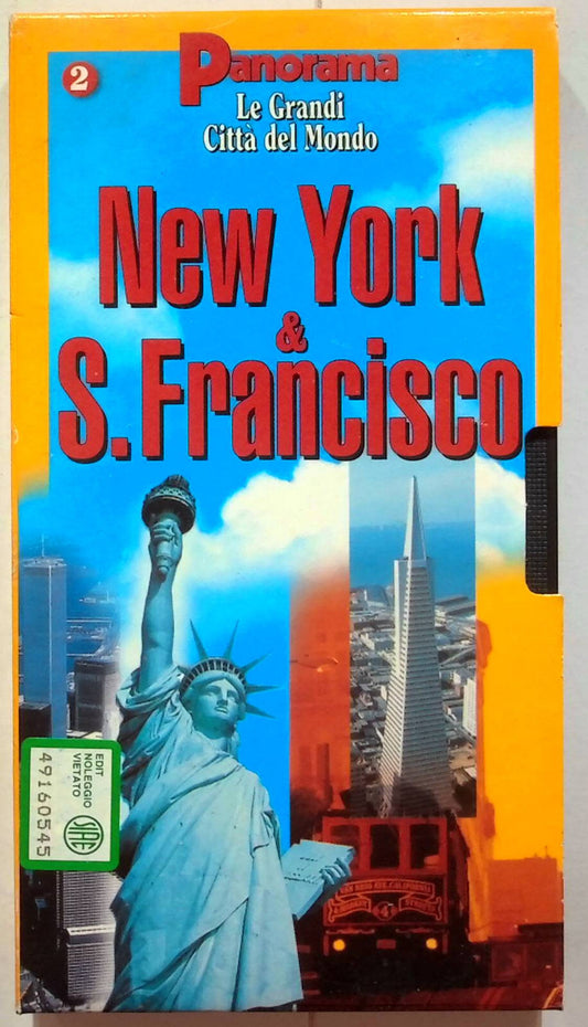 EBOND Le Grandi Citta Del Mondo New York & S. Francisco Vol.2 Edit. VHS VH001613