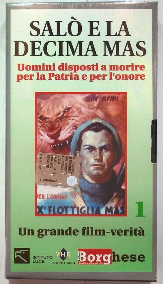 EBOND Salo' E La Decima Mas Volume 1 Editoriale VHS VH001616