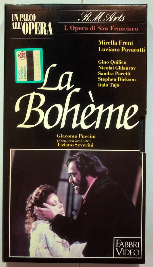 EBOND Un Palco All'opera - La Boheme Editoriale VHS VH001618