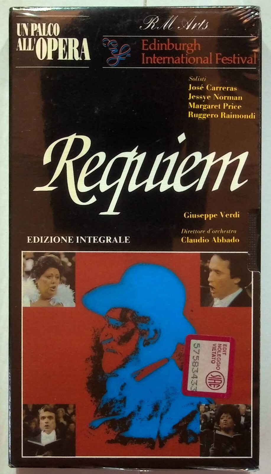 EBOND Un Palco All'opera - Requiem Editoriale VHS VH001619
