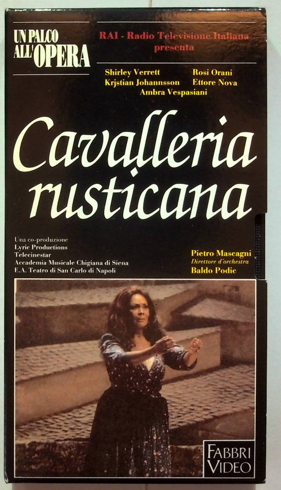 EBOND Un Palco All'opera - Cavalleria Rusticana Editoriale VHS VH001624