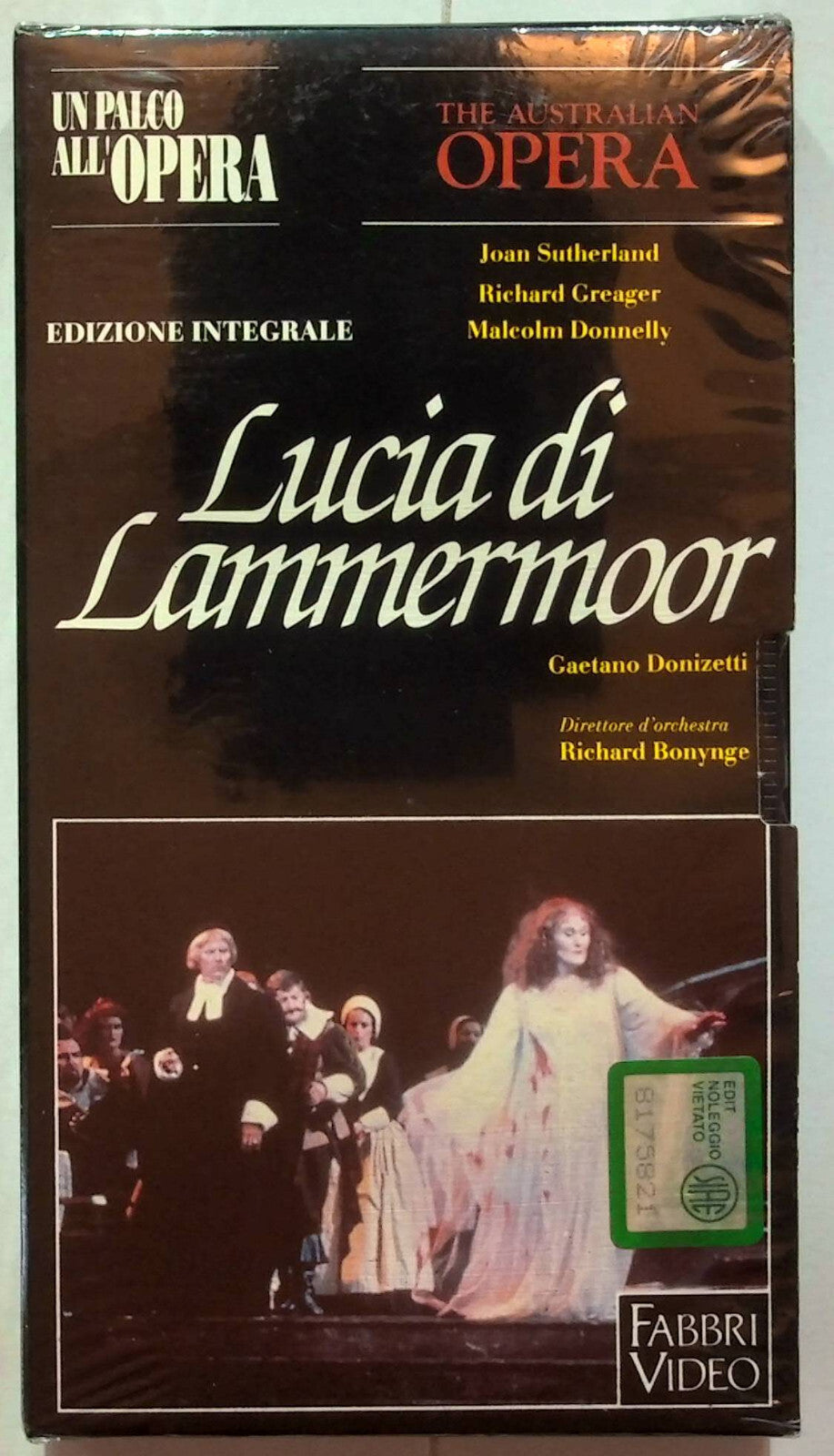 EBOND Un Palco All'opera - Lucia Di Lammermoor Editoriale VHS VH001627