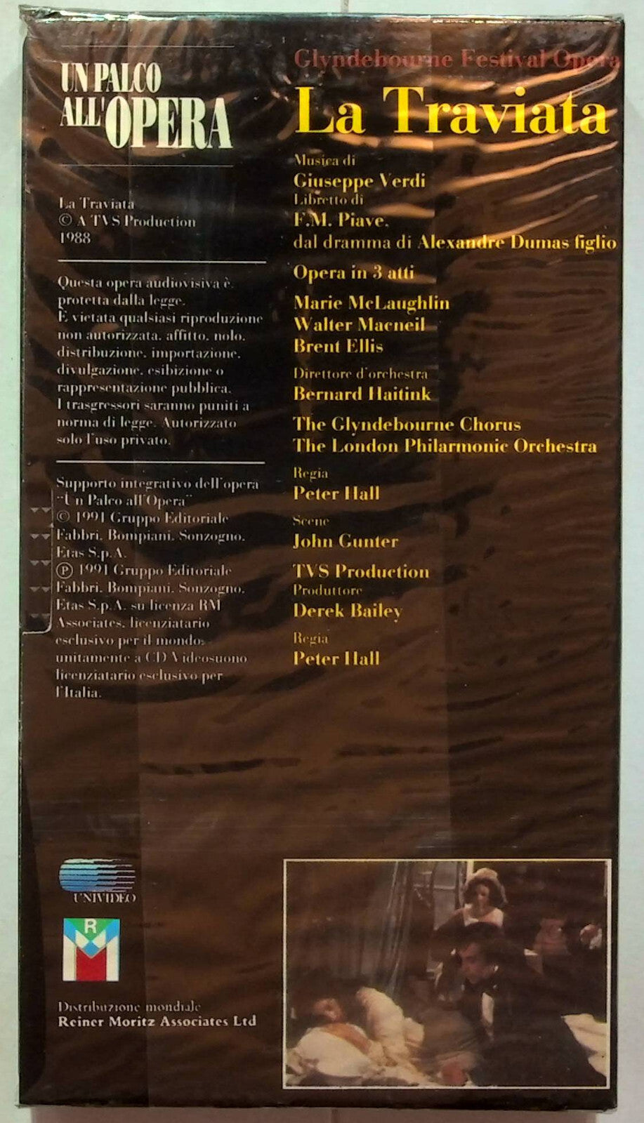 EBOND Un Palco All'opera - La Traviata Editoriale VHS VH001630