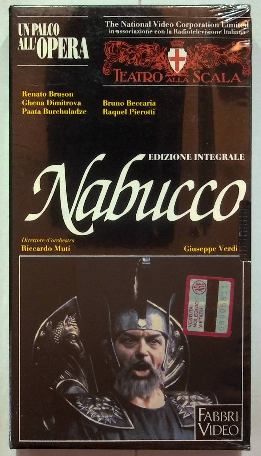 EBOND Un Palco All'opera - Nabucco Editoriale VHS VH001631