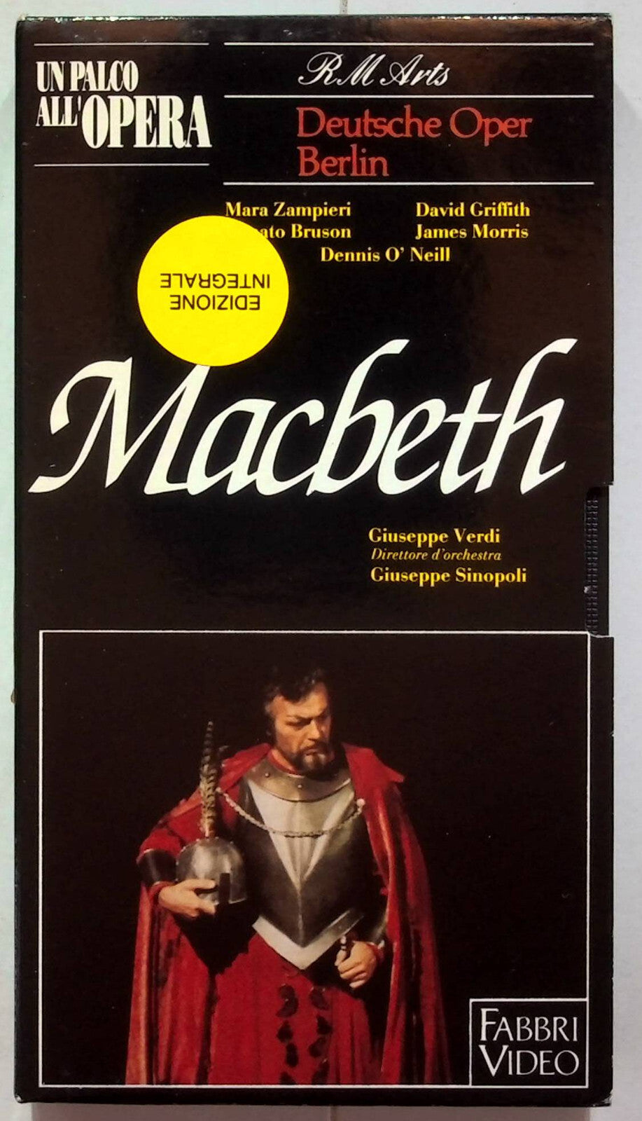 EBOND Un Palco All'opera - Macbeth Editoriale VHS VH001632